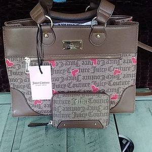 - New with tags Juicy Couture wallet and bag